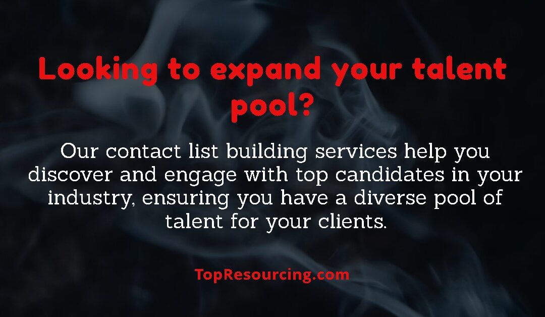 Looking to expand your talent pool?