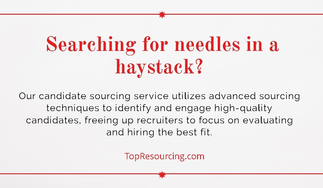 Searching for needles in a haystack?