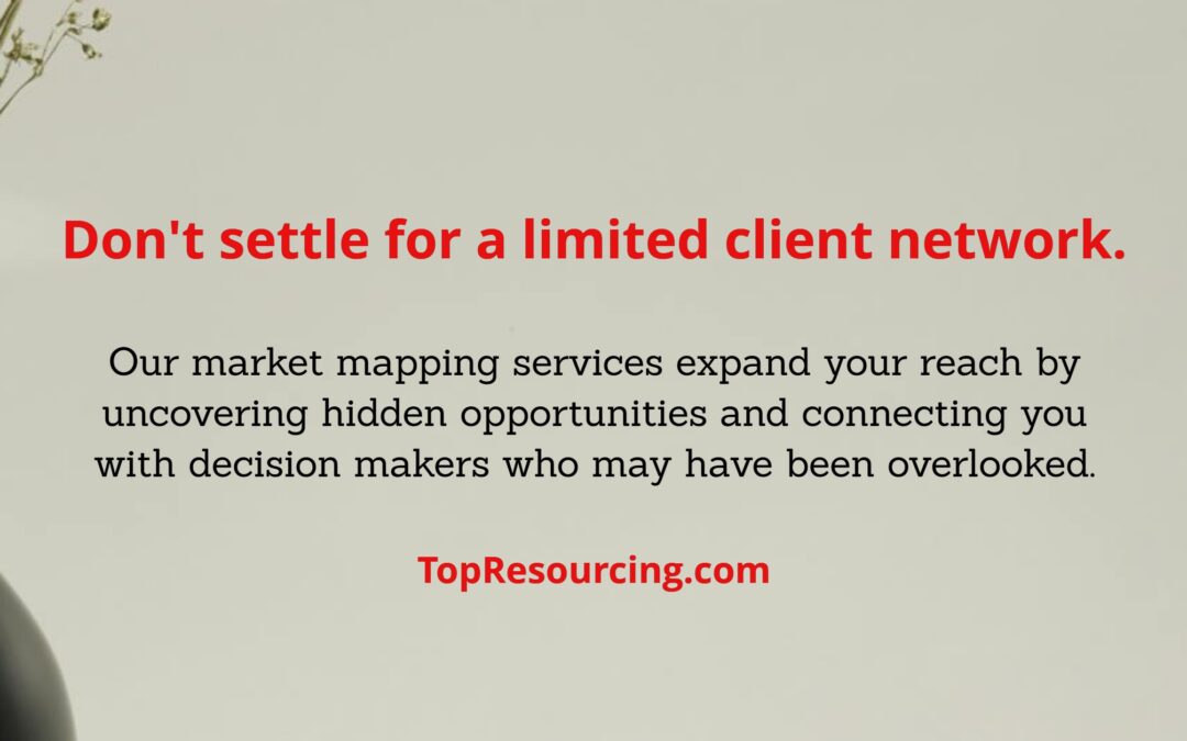 Don’t settle for a limited client network.
