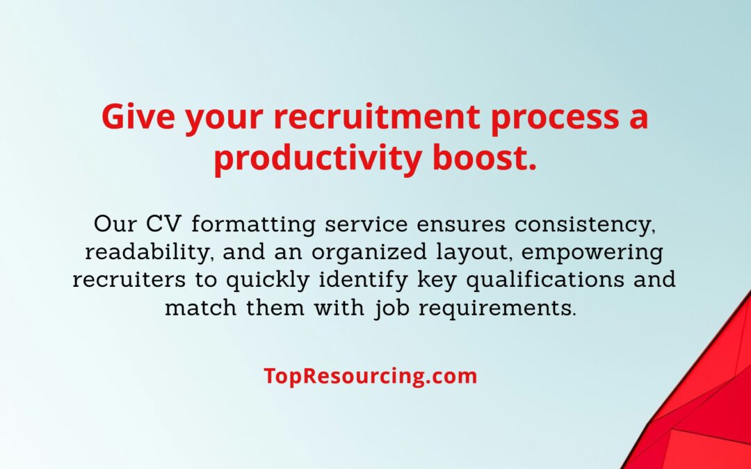 Give your recruitment process a productivity boost.